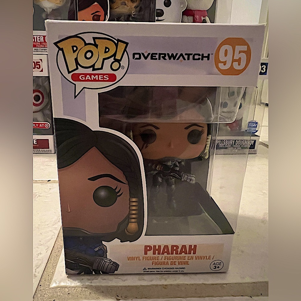Funko POP! Games Titanium Pharah Exclusive #95 Vinyl Figure